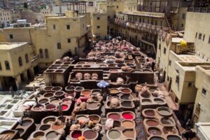 Tannaries in Fes