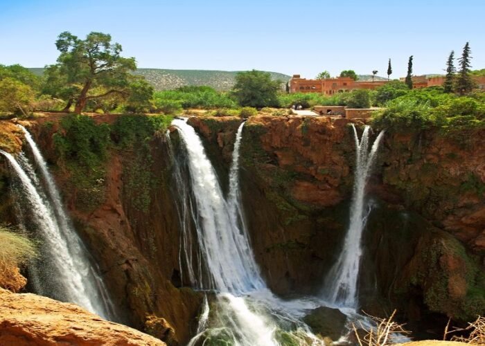 day trip from Marrakech to Ouzoud waterfalls